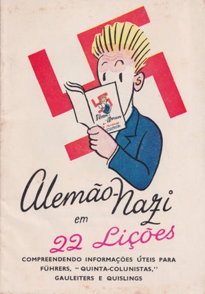 Item #54148 [ANTI-NAZI PROPAGANDA FOR DISTRIBUTION BY RAF PLANES] Alemão-Nazi em 22 lições....