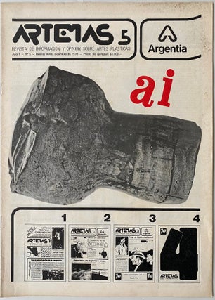 Item #54233 [LATIN AMERICAN AVANT-GARDE] Artemas. Revista de información y opinión sobre artes...