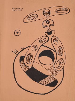 [NEO-DADAISM AND SURREALISM] Les R&eacute;verb&egrave;res. Nos. 1 to 5 (all published), with other related ephemera inserted, including a scarce folded broadside announcing one of the group's events.