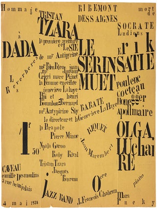 [NEO-DADAISM AND SURREALISM] Les R&eacute;verb&egrave;res. Nos. 1 to 5 (all published), with other related ephemera inserted, including a scarce folded broadside announcing one of the group's events.