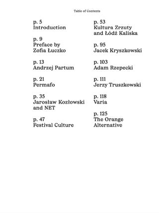 Fugitives from Culture: The Polish Neo-Avant-Garde and Beyond.