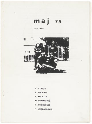 Item #54361 [YUGOSLAV NEO-AVANT-GARDE – FLUXUS – CONCEPTUAL ART – HAPPENING – ARTIST'S...