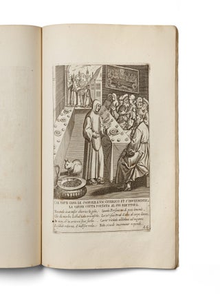 [THE ASCETIC HERO OF MIRACLES: A VISUAL VITA] [La vita e miracoli del Gloriosissimo Padre Santo Francesco di Paola] Engraved title: Nacque questo glorioso padre santo Francesco di Paola nell' anno del signore M. CCCC. XVI. (...) la cui vita qui si descrive [The Life and Miracles of the Most Glorious Holy Father Francis of Paola. Engraved title: This glorious holy father, Francis of Paola, was born in the Year of Our Lord 1416 (...), whose life is here described].