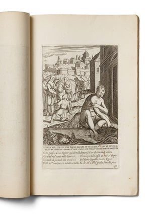 [THE ASCETIC HERO OF MIRACLES: A VISUAL VITA] [La vita e miracoli del Gloriosissimo Padre Santo Francesco di Paola] Engraved title: Nacque questo glorioso padre santo Francesco di Paola nell' anno del signore M. CCCC. XVI. (...) la cui vita qui si descrive [The Life and Miracles of the Most Glorious Holy Father Francis of Paola. Engraved title: This glorious holy father, Francis of Paola, was born in the Year of Our Lord 1416 (...), whose life is here described].