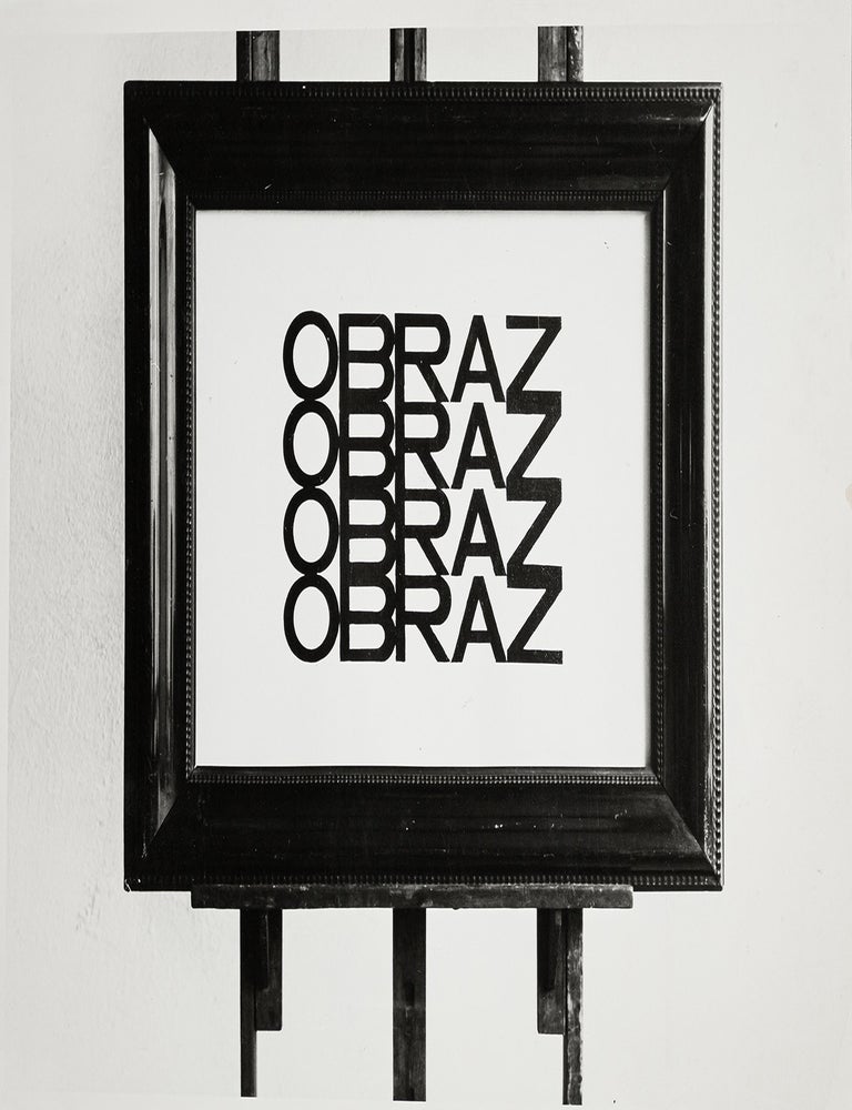 Item #54669 Concrete and Experimental Poetry in Poland &ndash; A collection of original works curated by Stanisław Dr&oacute;żdż.
