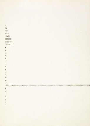 Concrete and Experimental Poetry in Poland – A collection of original works curated by Stanisław Dróżdż.