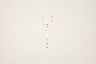 Concrete and Experimental Poetry in Poland – A collection of original works curated by Stanisław Dróżdż.