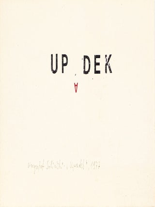 Concrete and Experimental Poetry in Poland &ndash; A collection of original works curated by Stanisław Dr&oacute;żdż.