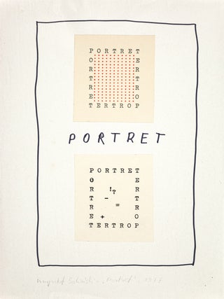 Concrete and Experimental Poetry in Poland &ndash; A collection of original works curated by Stanisław Dr&oacute;żdż.