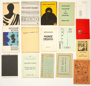 Concrete and Experimental Poetry in Poland – A collection of original works curated by Stanisław Dróżdż.