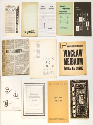 Concrete and Experimental Poetry in Poland &ndash; A collection of original works curated by Stanisław Dr&oacute;żdż.