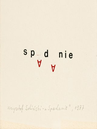 Concrete and Experimental Poetry in Poland &ndash; A collection of original works curated by Stanisław Dr&oacute;żdż.