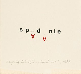 Concrete and Experimental Poetry in Poland – A collection of original works curated by Stanisław Dróżdż.