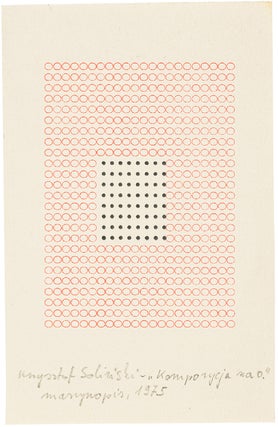 Concrete and Experimental Poetry in Poland – A collection of original works curated by Stanisław Dróżdż.
