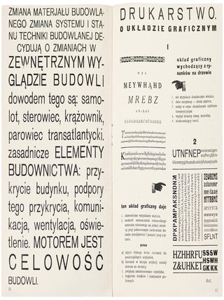 [POLISH AVANT-GARDE &ndash; CONSTRUCTIVISM] Blok. Revue d'art no. 5.