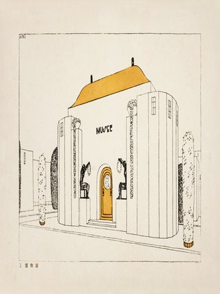 Item #54756 [INTERCONTINENTAL RECIPROCAL EFFECTS IN AVANT-GARDE ARCHITECTURE] Gendai toshi [A...