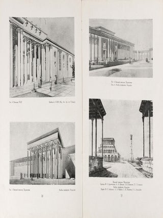 [STALINIST ARCHITECTURE] Akademiia arkhitektury: organ vsesoiuznoi Akademii arkhitektury pri TsIK Soiuza SSR [Academy of Architecture: organ of the All-Union Academy of Architecture at the central executive committee of the USSR]. Nos. 1 and 3 (1936).