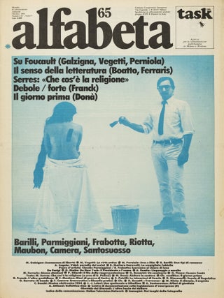 [IMPORTANT FORUM OF ITALIAN POSTMODERNISM AND NEO-AVANT-GARDE] Alfabeta: mensile di informazione culturale [Alphabet: a monthly of cultural information]. Nos. 1&ndash;114 in 105 issues (all published).