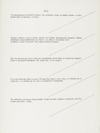 [AMEREIDA &ndash; UTOPIAN CHILEAN ARCHITECTURE AND EXPERIMENTAL POETRY] N&uacute;mero &uacute;nico: revista de poes&iacute;a [Unique number: a journal for poetry]. Sole published issue.