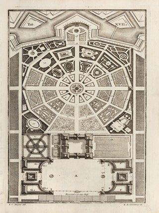 [THE "MOST COMPREHENSIVE CONCEPT OF ARCHITECTURAL THEORY IN THE GERMAN-LANGUAGE SPHERE"] Der auserle&szlig;neste und nach den Regeln der antiquen Bau-Kunst sowohl, als nach dem heutigen Gusto verneuerte Goldmann, als der rechtschaffenste Bau-Meister, oder die gantze Civil-Bau-Kunst, in unterschiedlichen vollst&auml;ndigen Anweisungen (...) abgehandelt [The most elaborate and according to the rules of the ancient art of building as well as according to today's taste renewed Goldmann, as the most righteous building master, or the whole civil architecture art, treated in different complete instructions (...)]. 16 parts and 5 (of 6) supplements, together 21 parts in 4 volumes.