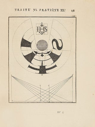 [FOUNDATIONS OF VIRTUAL REALITY &ndash; BEGINNING OF THE PARISIAN &lsquo;PERSPECTIVE WAR&rsquo; &ndash; THE MACCLESFIELD COPY] La perspective pratique: n&eacute;cessaire &agrave; tous peintres, graveurs, sculpteurs, architectes, orf&egrave;vres, brodeurs, tapissiers, et autres qui se meslent de desseigner [Practical perspective: necessary for all painters, engravers, sculptors, architects, goldsmiths, embroiderers, upholsterers, and others who engage in drawing]. Three volumes (all published). &ndash; BOUND WITH: Three related pamphlets of the Parisian 'Perspective War' (see below).