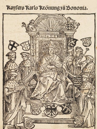 Item #55433 [LEGENDARY LAST IMPERIAL CORONATION SOLEMNIZED BY A POPE – "THE EMPIRE ON WHICH THE...