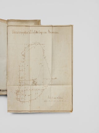 [SICILY &ndash; THE BOURBON MONARCHY ALIENATES ECCLESIASTICAL PROPERTY &ndash; LATE ANCIEN-REGIME SOCIAL MOBILITY] Bound volume of manuscripts documenting the alienation of ecclesiastical lands in the territory of Gorgo and Bonvicino by King Ferdinand III of Sicily, and the subsequent investiture documents for the purchaser, Mauro Turrisi et Piraino, the Baron of Gorgo and Bonvicino.