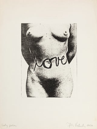 [CONCRETE POETRY IN CZECHOSLOVAKIA &ndash; FLUXUS EAST OF JIRI VALOCH] A collection of concrete and experimental poetry in Czechoslovakia in the 1960s&ndash;1980s, including works by Jiř&iacute; Valoch, Karel Miler, J.H. Kocman, and V&aacute;clav Vokolek.