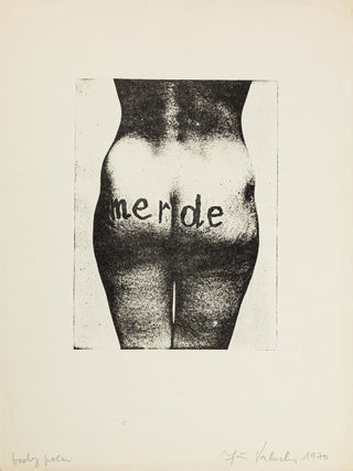[CONCRETE POETRY IN CZECHOSLOVAKIA &ndash; FLUXUS EAST OF JIRI VALOCH] A collection of concrete and experimental poetry in Czechoslovakia in the 1960s&ndash;1980s, including works by Jiř&iacute; Valoch, Karel Miler, J.H. Kocman, and V&aacute;clav Vokolek.