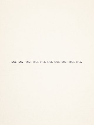 [CONCRETE POETRY IN CZECHOSLOVAKIA &ndash; FLUXUS EAST OF JIRI VALOCH] A collection of concrete and experimental poetry in Czechoslovakia in the 1960s&ndash;1980s, including works by Jiř&iacute; Valoch, Karel Miler, J.H. Kocman, and V&aacute;clav Vokolek.