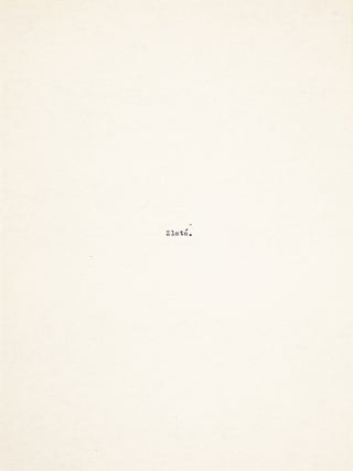 [CONCRETE POETRY IN CZECHOSLOVAKIA &ndash; FLUXUS EAST OF JIRI VALOCH] A collection of concrete and experimental poetry in Czechoslovakia in the 1960s&ndash;1980s, including works by Jiř&iacute; Valoch, Karel Miler, J.H. Kocman, and V&aacute;clav Vokolek.