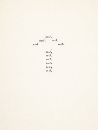 [CONCRETE POETRY IN CZECHOSLOVAKIA &ndash; FLUXUS EAST OF JIRI VALOCH] A collection of concrete and experimental poetry in Czechoslovakia in the 1960s&ndash;1980s, including works by Jiř&iacute; Valoch, Karel Miler, J.H. Kocman, and V&aacute;clav Vokolek.