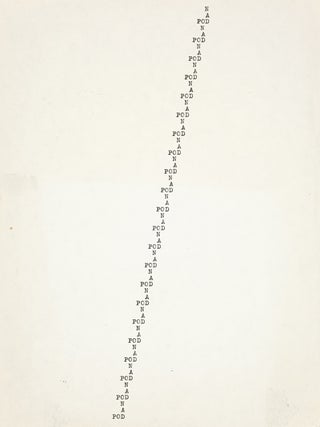 [CONCRETE POETRY IN CZECHOSLOVAKIA &ndash; FLUXUS EAST OF JIRI VALOCH] A collection of concrete and experimental poetry in Czechoslovakia in the 1960s&ndash;1980s, including works by Jiř&iacute; Valoch, Karel Miler, J.H. Kocman, and V&aacute;clav Vokolek.