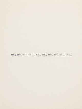 [CONCRETE POETRY IN CZECHOSLOVAKIA &ndash; FLUXUS EAST OF JIRI VALOCH] A collection of concrete and experimental poetry in Czechoslovakia in the 1960s&ndash;1980s, including works by Jiř&iacute; Valoch, Karel Miler, J.H. Kocman, and V&aacute;clav Vokolek.