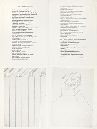[CONCRETE POETRY IN CZECHOSLOVAKIA &ndash; FLUXUS EAST OF JIRI VALOCH] A collection of concrete and experimental poetry in Czechoslovakia in the 1960s&ndash;1980s, including works by Jiř&iacute; Valoch, Karel Miler, J.H. Kocman, and V&aacute;clav Vokolek.
