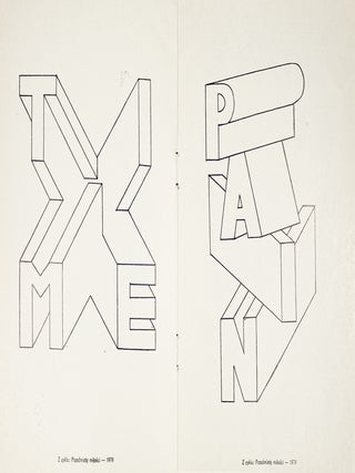 [CONCRETE POETRY IN CZECHOSLOVAKIA &ndash; FLUXUS EAST OF JIRI VALOCH] A collection of concrete and experimental poetry in Czechoslovakia in the 1960s&ndash;1980s, including works by Jiř&iacute; Valoch, Karel Miler, J.H. Kocman, and V&aacute;clav Vokolek.