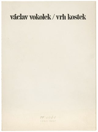[CONCRETE POETRY IN CZECHOSLOVAKIA &ndash; FLUXUS EAST OF JIRI VALOCH] A collection of concrete and experimental poetry in Czechoslovakia in the 1960s&ndash;1980s, including works by Jiř&iacute; Valoch, Karel Miler, J.H. Kocman, and V&aacute;clav Vokolek.