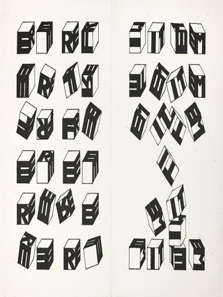 [CONCRETE POETRY IN CZECHOSLOVAKIA &ndash; FLUXUS EAST OF JIRI VALOCH] A collection of concrete and experimental poetry in Czechoslovakia in the 1960s&ndash;1980s, including works by Jiř&iacute; Valoch, Karel Miler, J.H. Kocman, and V&aacute;clav Vokolek.