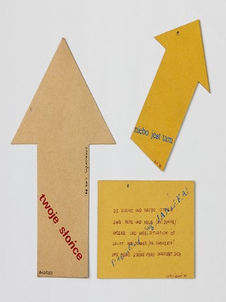 Item #55782 [POLISH UNOFFICIAL ART UNDER COMMUNISM &ndash; NEO-DADA] Large collection of materials,...