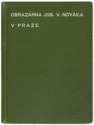 Item #P4346 Obrazárna Jos. V. Nováka v Praze. Popisný seznam od Dr. Th. Z. Frimmelů. Jako...