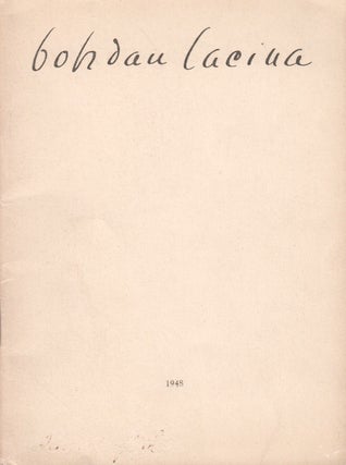 Item #P4682 [CZECH SURREALISM] Bohdan Lacina 1948. Title from colophon: Texty Františka Halase,...