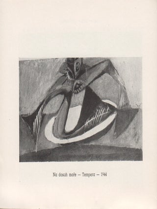 [CZECH SURREALISM] Bohdan Lacina 1948. Title from colophon: Texty Franti&scaron;ka Halase, Zdenka Lorence, Ludv&iacute;ka Kundery, Jana Tome&scaron;e k v&yacute;stavě Bohdana Laciny v Praze, Brně, Bratislavě roku 1948 [Texts by ... for the exhibition of Bohdan Lacina in Prague, Brno, Bratislava in 1948].