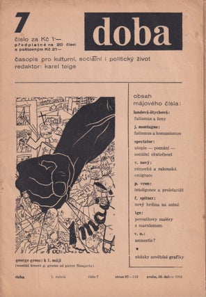 Item #P4932 Doba: časopis pro kulturní, sociální i politický život [The times: a journal of...