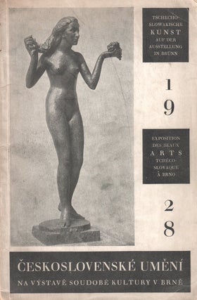 Item #P4979 Výstava soudobé kultury v Brně 1928. Československé výtvarné umění...