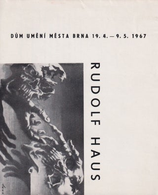 Item #P5348 [SURREALISM] Rudolf Haus. Dům umění města Brna [House of Arts, Brno],...