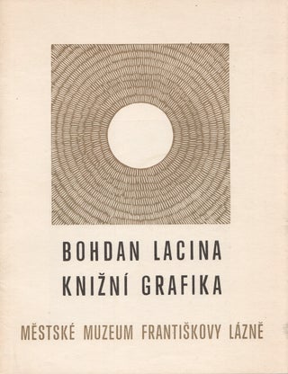 Item #P5818 Bohdan Lacina: knižní grafika. Srpen - září 1973 [Bohdan Lacina: book design....