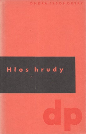 Item #P5881 Hlos hrudy [Voice of the soil]. POETRY IN THE LACH DIALECT – SUTNAR DESIGN,...