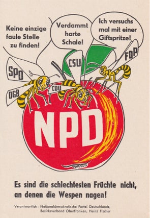 Item #P6144 [EARLY VISUAL RECORD OF GERMANY'S NEO-NAZI PARTY] NPD Ludwigshafen. Extensive group...