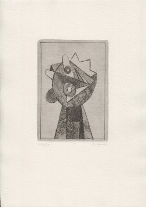 Item #P6500 [SKUPINA 42 – CZECH POST-WAR ART] FG 1973. Cycle of four drypoint etchings, signed,...