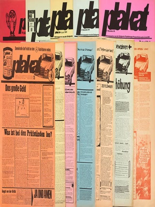 Item #P6591 [THE OPPOSITION WORKERS' UNION AT DAIMLER-BENZ AFTER 1968: AN EXTREMELY RARE...